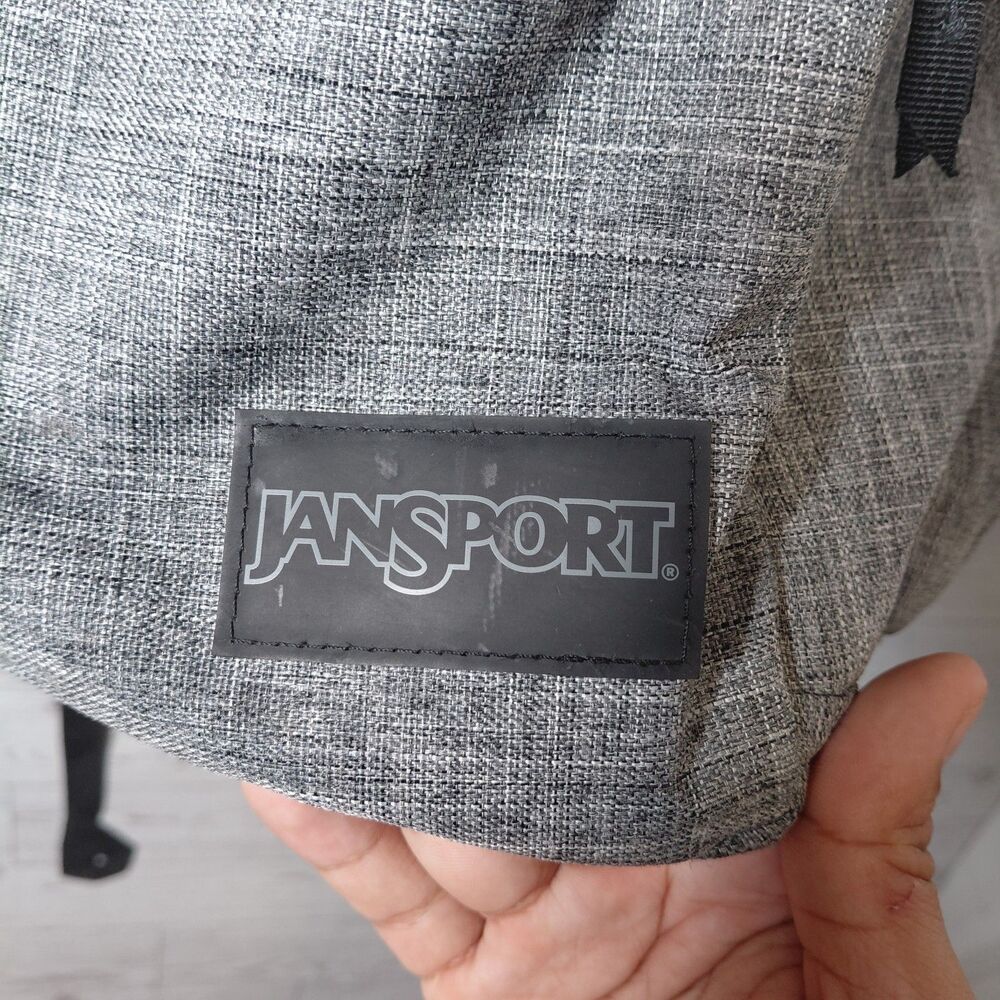 JanSport Ripley Gray Black Backpack - Picture 3 of 9